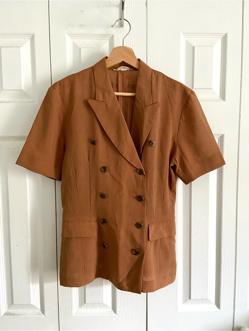 Vintage Japanese double-breasted blouse Size 6
